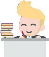 Mr Quigley sitting at desk